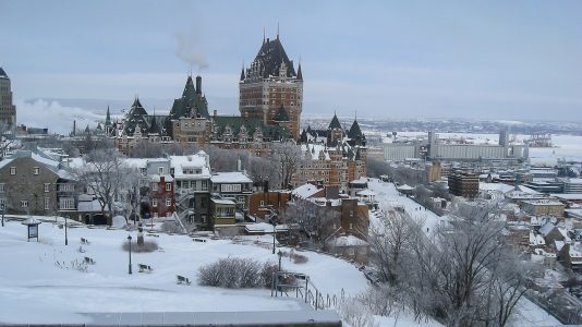 Ville de Québec en hiver